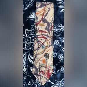 Vintage Adolfo Couture Silk Necktie